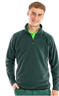 MICROPILE RICICLATO CON MEZZA ZIP